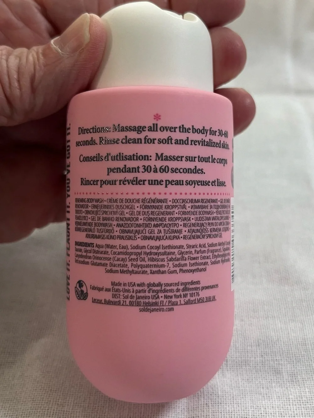 Sol de Janeiro cleanses moisturizes